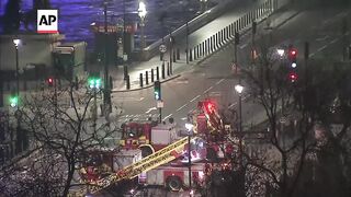 Man who scaled London's Big Ben clock tower with Palestinian flag comes down.