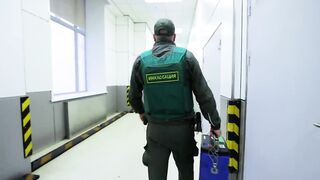 The collector talks about his work and exploding containers for money