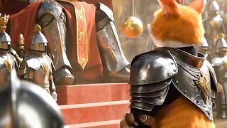 Cat is the battle fields
