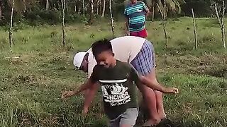 Funny jump