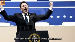 Musk Loses BILLIONS as Tesla Shares Get Hammered