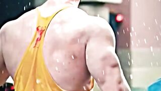 "Spray water on a bodybuilder to get a reaction from cute girls."