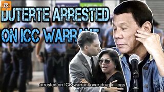 Philippines ex-leader Duterte arrested on ICC warrant over drug killings
