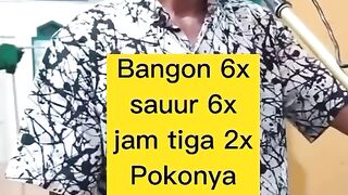 Hari Ke 11 Masih Semangat Bangunin Sahur