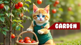 Kathy the Gardening Cat | A Wholesome Animated Story of Hard Work & Nature!