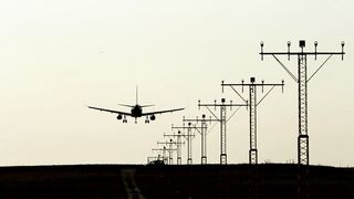 Runway Light and Aircraft Landing