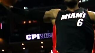 When LeBron stared down MJ ???? #shorts