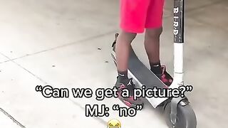 They were surprised when they saw MJ ???????? #shorts