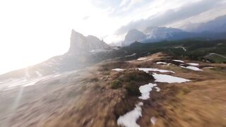 Amazing drone air view footage
