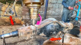 Truck Rear Broken Axle Hushing Repairing and Ship Metal Plate Welding For Loading