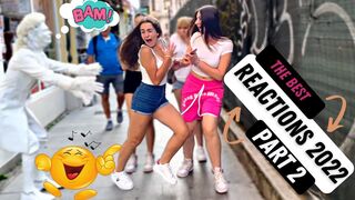 Best Reactions by Human Statue Prank Part 2 ???? Thank you