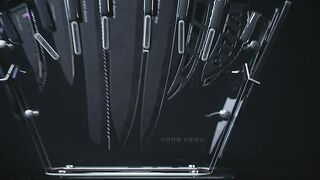 Kitchen Knife Set - 17 piece Chef Knife Set with Stainless Steel
