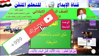 رياضيات 6 - ب ف2 الوحده 9 الدر س 4 تَمْثِل النِّسَب بِالْمُخَطَطَات الشَّرِيطِيَّة