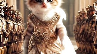Cat king and queen