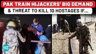 Pakistan Train Hijackers' Main Demand Revealed: 48-Hour Deadline & Threat To Kill 10 Hostages   If…