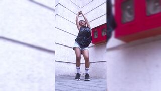Indian Girl Praghati Ghosh Dance