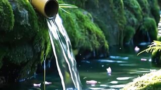 NATURE'S HARMONY: THE MELODY OF WATER AND BIRDSONG