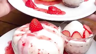 The Cutest Strawberry Pancake ever!