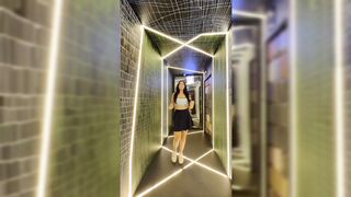 Indian Girl Shristi Labar Dance