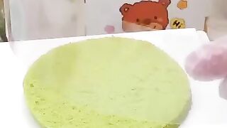 Pretty Mango Taro Cake
