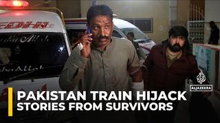 Rescued hostages share harrowing details of deadly Pakistan train hijack