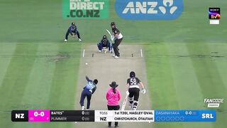 Sri Lanka Women tour of New Zealand - 1st T20I 14 March 2025 - Match Highlights