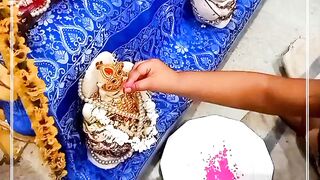 HOLI CELEBRATION WITH MY MOTHER ????