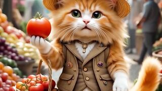 A Cat in a Market? You Won't Believe Your Eyes!