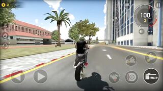 HEAVY BIKE WHEELING  FOR GAMING VIDEO
