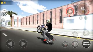 WHEELING IN BIKE STUNT MAN