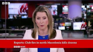 Nightclub fire in north Macedonia leaves at least 51 dead