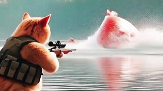 Cat and tiger to gather dener