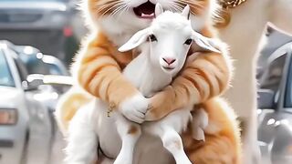 3d cat short video