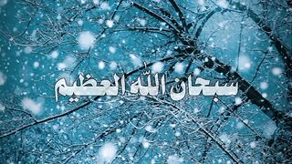 سبحان الله العظيم