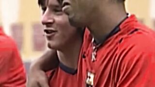THE BEST  DUO RONALDINHO & MESSI