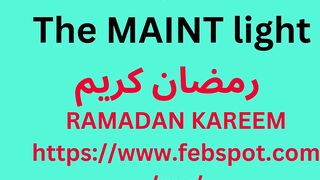 The MAINT light
