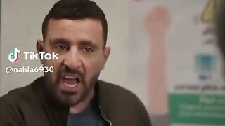 خناقه حنه ونصار في المستشفى في مسلسل العتاوي