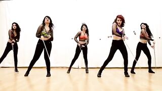 Indian Girl Svetana Kanwar Dance