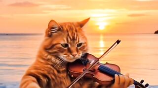Cats play music