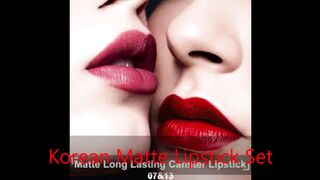 Elevate Your Beauty Game with the Ultimate Korean Matte Lipstick Set