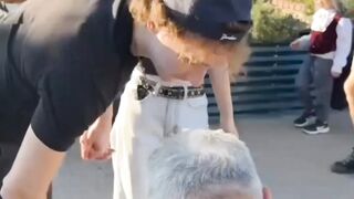 When Kindness Trumps Disagreement Boy Gives to Beggar Again#shorts#treading#Kindness wins