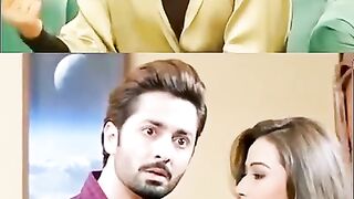 Ayeza khan Danish Taimoor and _sanajaved_hibabukhari for love short scene_ayezadanish _shorts _video