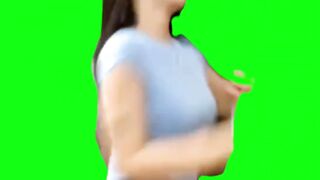 green screen dance trending