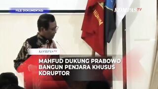 Dukungan Mahfud MD ke prabowo