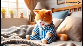 Cat cute ???? chicken