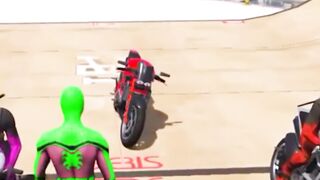 Avengers bike race
