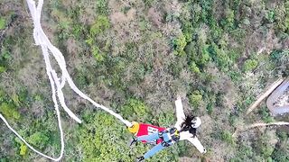 dropped from a height