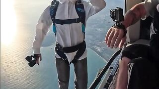 aesthetics of skydiving