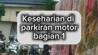 daily life in the motorbike parking lot part 2