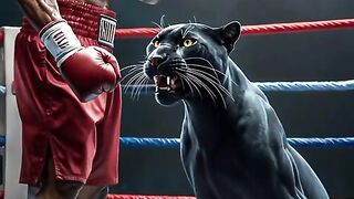 men and cheeta bossing match fight plz follow